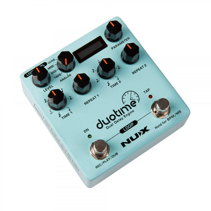 Nux Duo Time Stereo Delay Pedal 