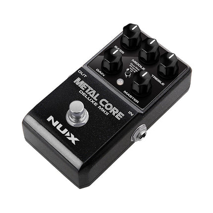 Nux Metal Core Deluxe MKII Distortion Preamp and 3 Mode Amp Modeling Pedal