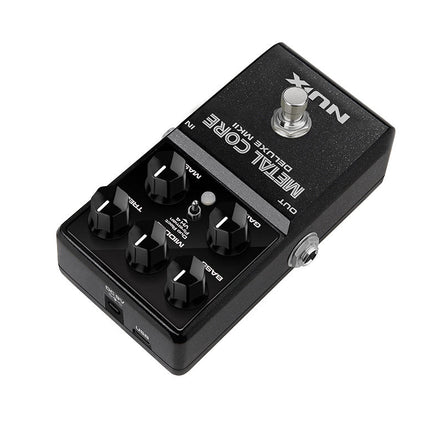 Nux Metal Core Deluxe MKII Distortion Preamp and 3 Mode Amp Modeling Pedal