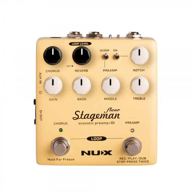 Nux NAP-5 Stageman Acoustic Instrument Preamp &amp; DI Box 