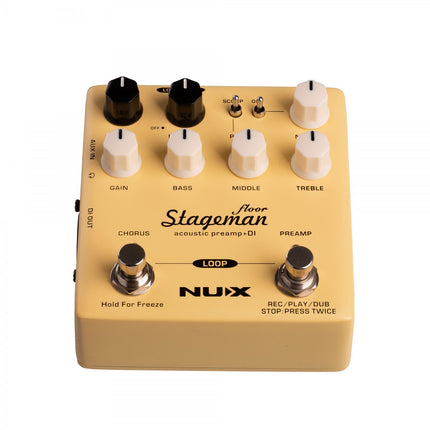 Nux NAP-5 Stageman Acoustic Instrument Preamp &amp; DI Box 