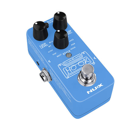 Nux NDL-3 Hook Drum &amp; Loop Guitar Pedal