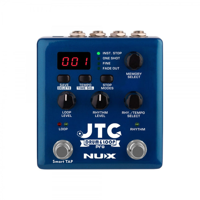 Nux NDL-5 JTC Drum &amp; Loop Pro Dual Switch Looper Pedal 