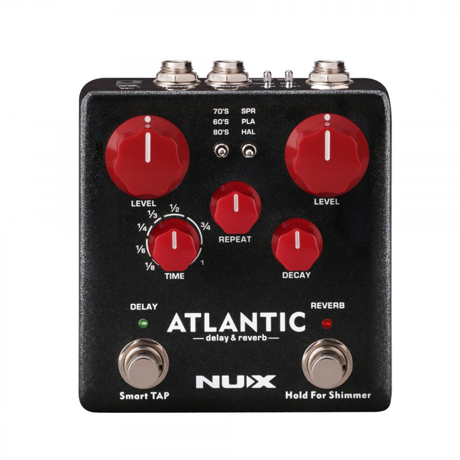 Nux NDR-5 Atlantic Delay and Reverb Pedal 