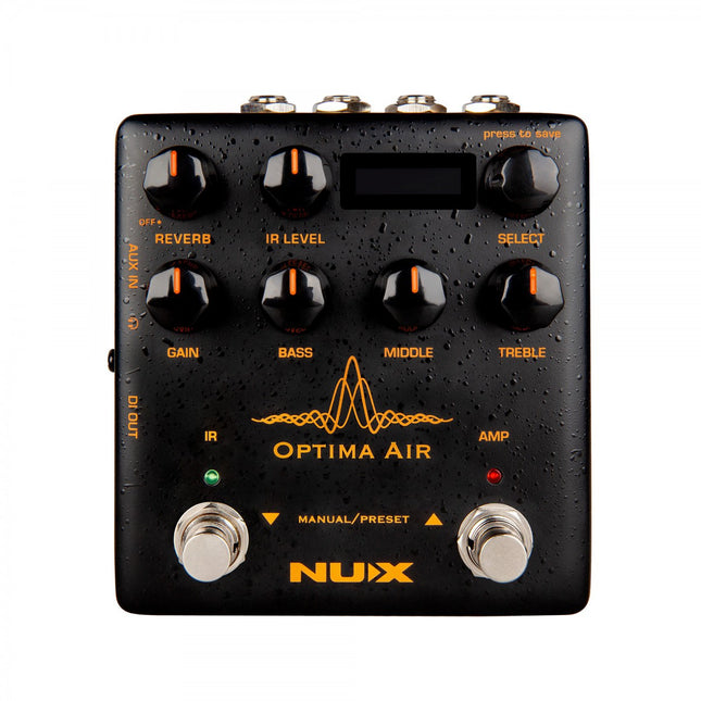 Nux Optima Air Acoustic Guitar Simulator Pedal 