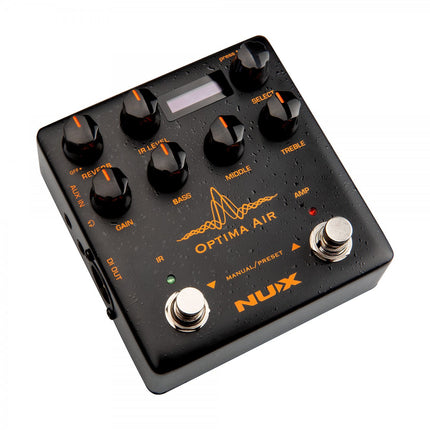 Nux Optima Air Acoustic Guitar Simulator Pedal 