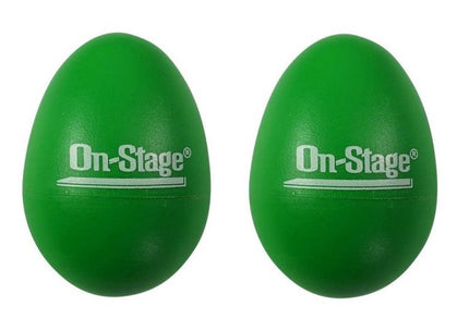 On Stage HPS1240-GRN Green Egg Shaker 