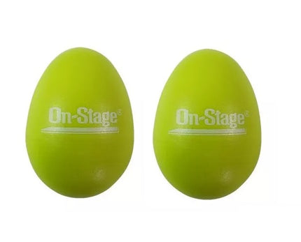 On Stage HPS1240-YLW Yellow Egg Shaker 