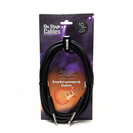 On Stage IC-10HS 3 Meter Heat-Shrink Instrument Cable 