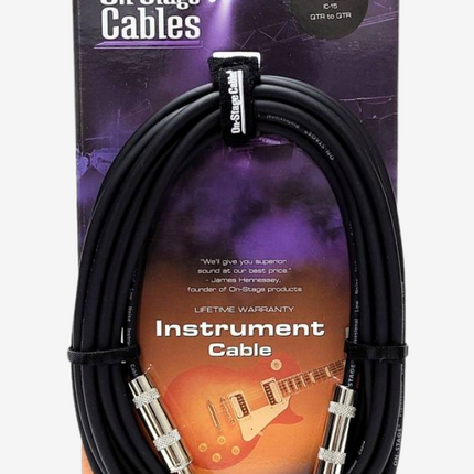 On Stage IC-15 4.5 Meter Instrument Cable 