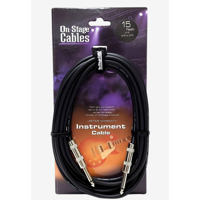 On Stage IC-15 4.5 Meter Instrument Cable 