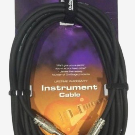 On Stage IC-20 6 Meter Instrument Cable 