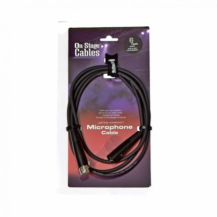 On Stage MC12-6 2 Meter Microphone Cable 