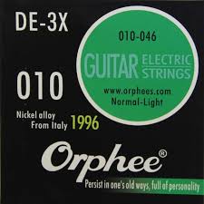 Orphee De-3X 010 Normal Light Electric Guitar String Set