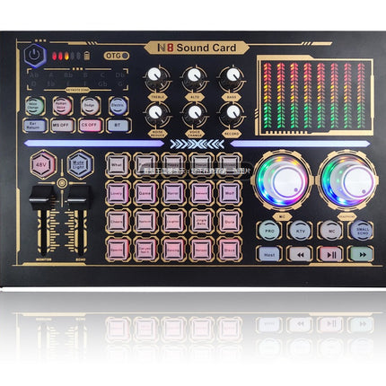 Oxid N8 and 48V Phantom Podcast Youtuber Sound Card Set