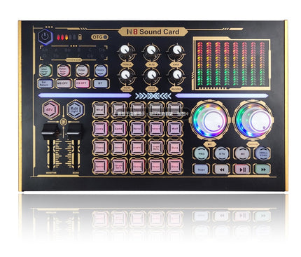 Oxid N8 and 48V Phantom Podcast Youtuber Sound Card Set