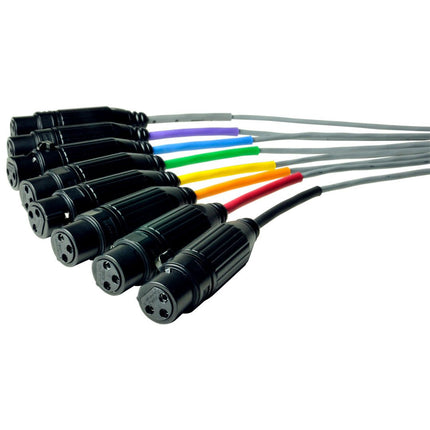 8 Kanallı Multicore Sinyal Kablosu / 3.0 mt