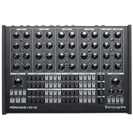 Perkons HD-01 Black | Drum Machine Synthesizer