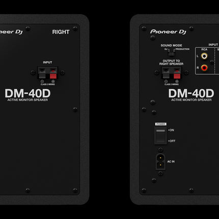 Pioneer DJ Dm-40D Active Reference Monitor (Pair)
