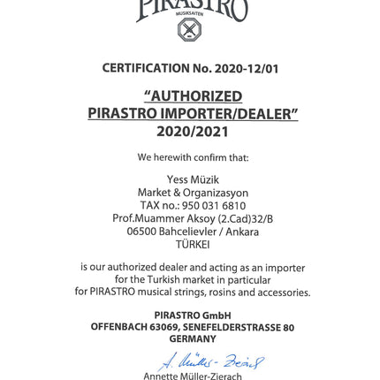 Pirastro Chromcor Set Keman Teli 319020