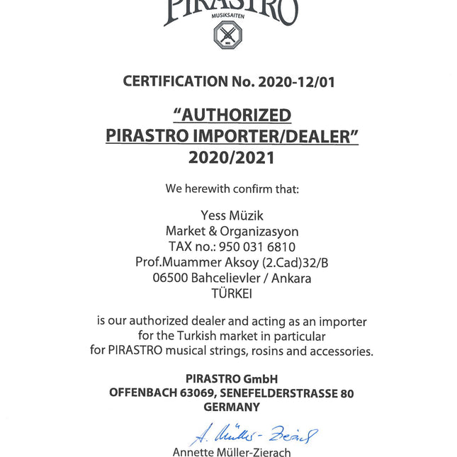 Pirastro Chromcor Set Keman Teli 319020