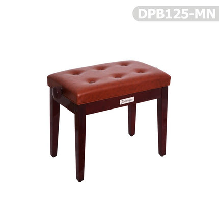 Piano Accessory Seat Stool Dominguez Adjustable Mahogany DPB125-MN