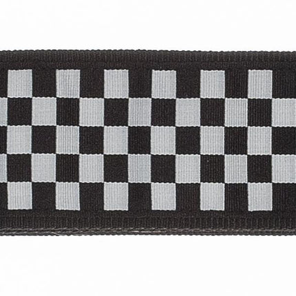 PLANETWAVES 50C02 GİTAR ASKISI, DOKUMA, SATRANÇ SİYAH BEYAZ CHECK MATE