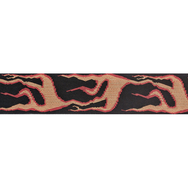 PLANETWAVES 50F01 GİTAR ASKISI, 50MM DOKUMA, FLUID FLAMES