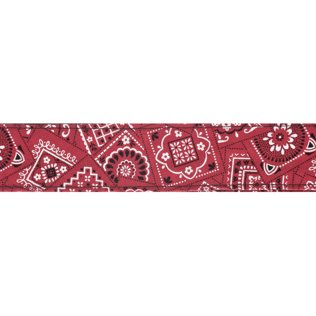 PLANETWAVES 50G02 GİTAR ASKISI, 50MM, KIRMIZI BANDANA