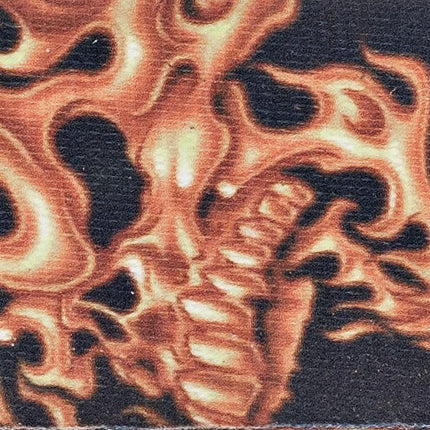 PLANETWAVES 50LT01 GİTAR ASKISI, 50MM, DOKUMA FLAMING SKULLS