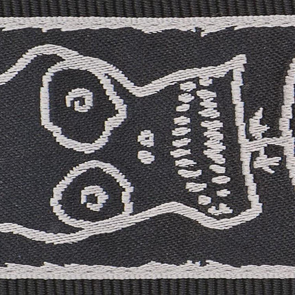 PLANETWAVES 50PLJS01 GİTAR ASKISI, 50MM, LOCK-JS SKULL N BONESS