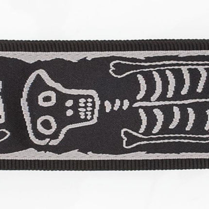 PLANETWAVES 50PLJS01 GİTAR ASKISI, 50MM, LOCK-JS SKULL N BONESS