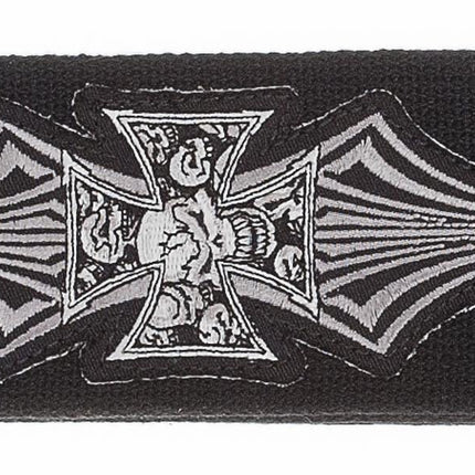 PLANETWAVES 64P02 GİTAR ASKISI, 64MM, DOKUMA IRON CROSS