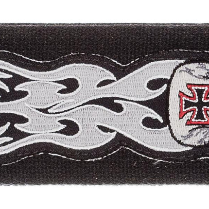 PLANETWAVES 64P03 GİTAR ASKISI, 64MM, DOKUMA GRAY TRIBAL SKULL