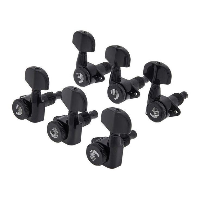 PLANETWAVES PWAT332L AKUSTİK GİTAR KULAĞI, 3+3, SİYAH