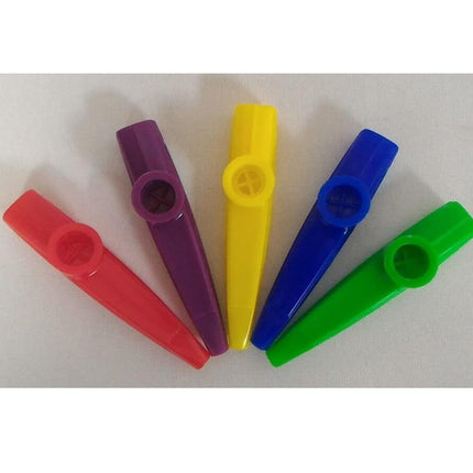 PLASTİK KAZOO 5 FARKLI RENK SEÇENEĞİYLE