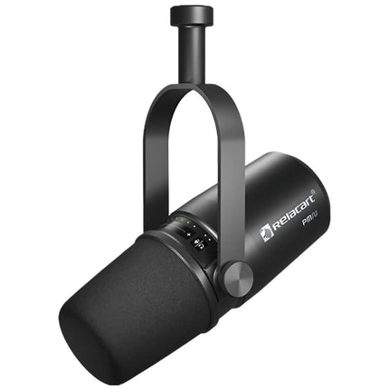 PM2 Black | USB-C & XLR Cardioid Dynamic Podcasting Microphone