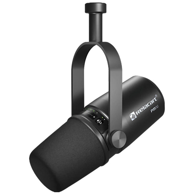 PM2 Black | USB-C & XLR Cardioid Dynamic Podcasting Microphone