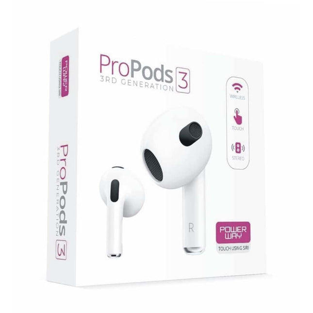 Propods3 (White) Wireless Headphones Btx93