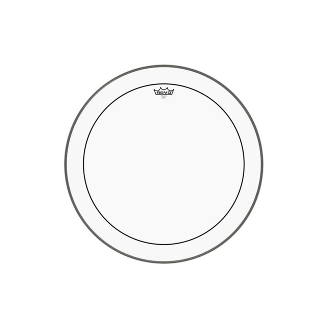 REMO PINSTRIPE® CLEAR 24 inch Kick Leather