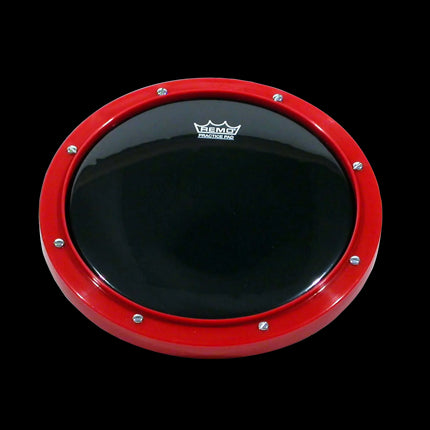 REMO PRACTICE PAD AMBASSADOR EBONY 8 inç Kırmızı