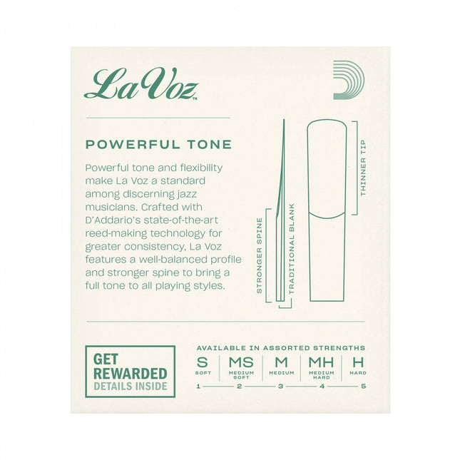 Rico Lavoz RIC10HD Soprano Saksafon Kamışı Hard