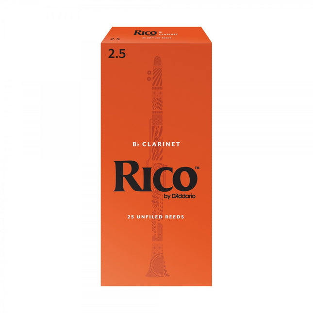 Rico RCA2525 Sib Klarnet Kamışı (25 li Kutu) No:2,5