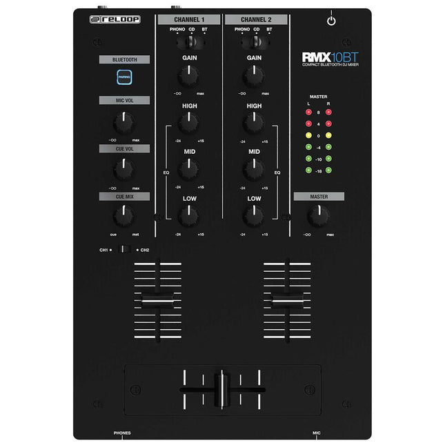 RMX-10 BT | Compact Bluetooth DJ Mixer