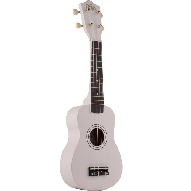 Rosa RU002-WH Soprano Ukulele (White)