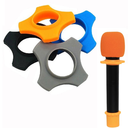 Rubber Ring Microphone Holder Bracelet