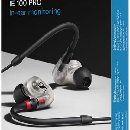 Sennheiser IE 100 PRO Kulak İçi Monitör Kulaklık (Şeffaf)
