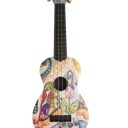 Soprano Ukulele Fish Pattern Cover