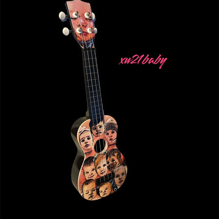 Soprano Ukulele Baby Patterned Cover