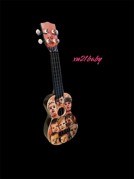 Soprano Ukulele Baby Patterned Cover